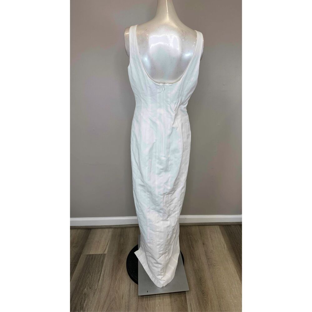 STAUD White Sleeveless Maxi Dress - Picture 6 of 9